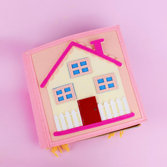 Dollhouse Pretend Play Activity Book