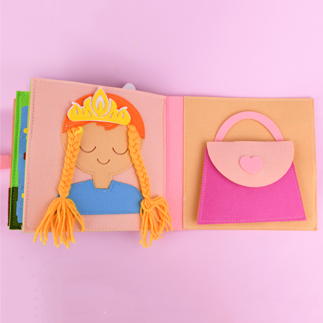 Dollhouse Pretend Play Activity Book